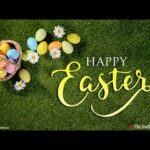 Happy Easter 2020 | Wishes | Greetings | Images | With Cute Bunny and Sweet Flower