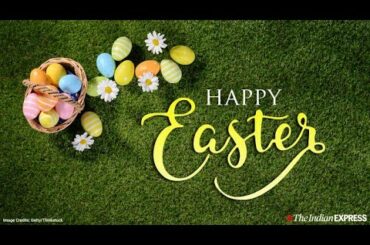 Happy Easter 2020 | Wishes | Greetings | Images | With Cute Bunny and Sweet Flower
