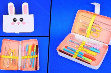 DIY Pencil Case | Best out of waste | Cute Bunny Pencil box