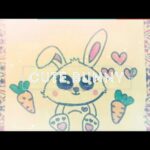 Drawing of cute bunny|GLOOM BLOOM