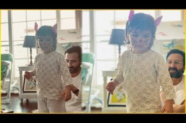 Taimur Ali Khan's Look CUTE Wearing BUNNY Dress During Easter Celebration With Kareena And Saif