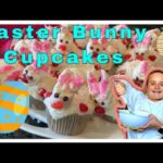 Easter bunny cupcakes! (Cutest and most delicious cupcakes ever)