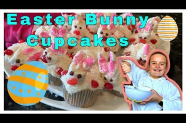 Easter bunny cupcakes! (Cutest and most delicious cupcakes ever)