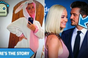 Katy Perry And Her Baby Bump Look Super Cute In Bunny Costume Check Out The Festive Easter Look...