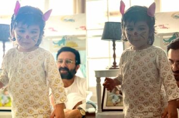 Taimur Ali Khan Looks Cute As A BUNNY For Easter Party With Parents Kareena Kapoor & Saif Ali Khan