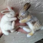 DIY Sleeping Wild Bunny  Rabbit - The Wishing Shed