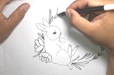 How to draw a Cute Rabbit