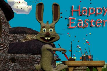 Happy Easter! The Cutest Easter Bunny Song / Easter Song