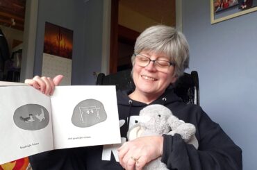 "Goodnight Moon" with Mrs. Martha and Baby Bunny