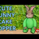 Cute Bunny Cake Topper Tutorial