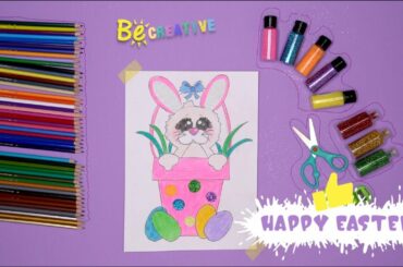 BE Creative - How to draw a cute rabbit 🐰