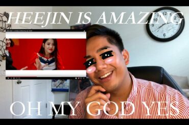 LOONA (HEEJIN) - ViViD MV REACTION (CUTE BUNNY)