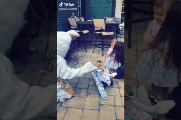 Funny video of baby with Rabbit