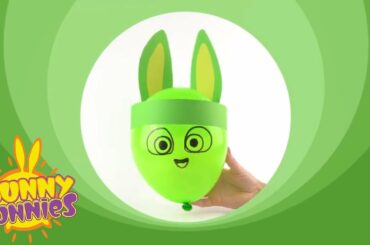 SUNNY BUNNIES - Hopper Balloon | GET BUSY Compilation | Cartoons for Children