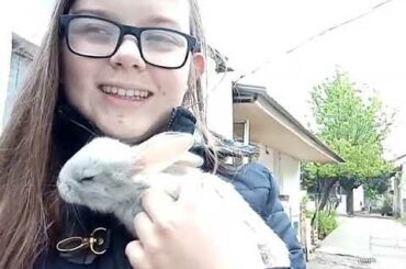 Meet Ashes month old baby bunnies! | ItsKittyScouts