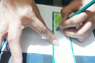 Cute rabbit book mark from waste paper activity for kids