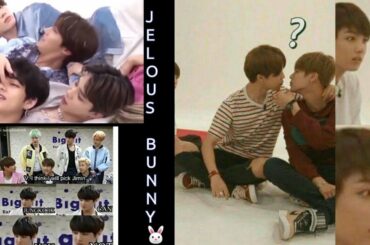 Vkook🐯🐰//bunny is cute when he's jealous//JungKooK Jealously moments