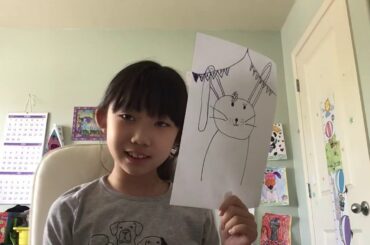 Learn to draw a baby Bunny. For kids