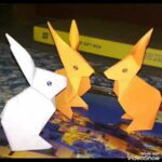 Paper Origami Cute Rabbit ♥️🐹