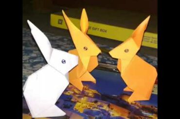 Paper Origami Cute Rabbit ♥️🐹