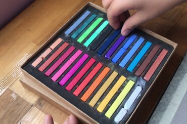 How to draw a cute bunny - Cách về chú thỏ dễ thương bằng phấn tiên