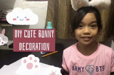 DIY Cute Bunny Decoration Craft