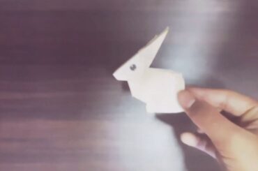 How to make a easy origami  cute rabbit