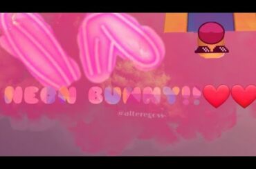 Making neon bunny 🐇🐇🐰