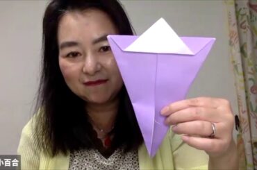 How to make a baby bunny  (origami).......so cute!
