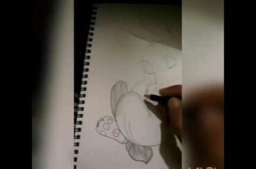 Cute bunny(shadding and sketching technique)
