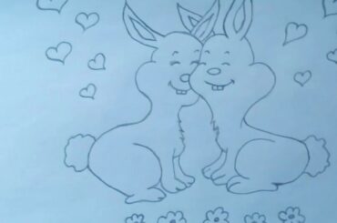 How To Draw Cute bunnies