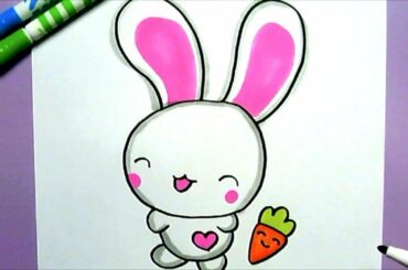 PAINT A CUTE RABBIT