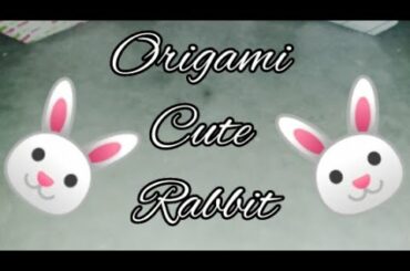 How to make origami cute rabbit ( mala tripathi )