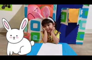 Cute Bunny drawing step by step | Kids drawing step by step | Kids arts and crafts video Baby Aara