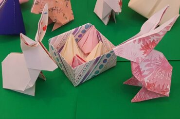 Learn Origami with Hennal - Part 3  Make a Bunny Rabbit