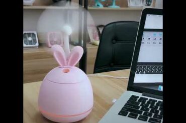 Humidifier Cute Rabbit Desktop Mini USB Humidifier ความแปลกใหม่ในการสร้างสรรค์