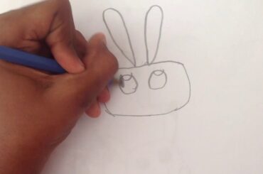 How To Draw Cute Bunny With 🥕🐇