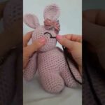 Bunny Video Tutorial 20 - how to sew Closed Eyes