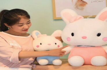 Cute Rabbit Doll Toy High Quality Cotton 35 Cm Size
