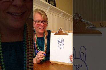 Art with Ms. Harrington- Draw a Cute Bunny