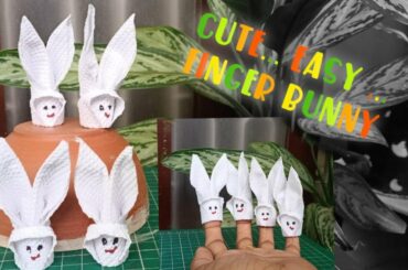 Finger Bunny cute and easy