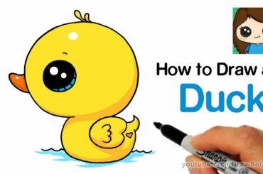 How to Draw a Duck Super Easy and Cute