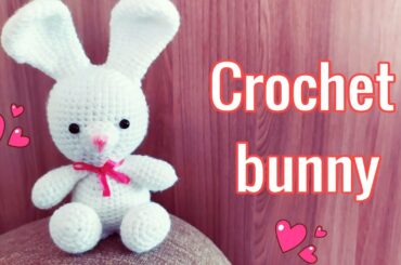 How to crochet bunny/rabbit - easy tutorial - part 1