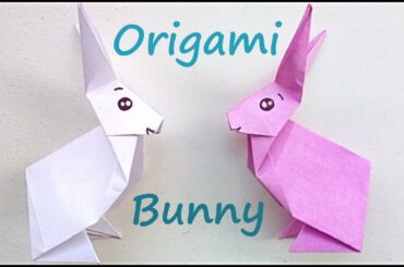 Cute BUNNY Origami | Very Easy | Step by step instruction