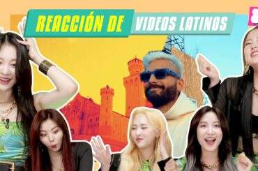 *SUB* K-pop Idols reaccionan a música latinaㅣMaluma, Camilo, Bad Bunny, Karol G, Gente de Zona