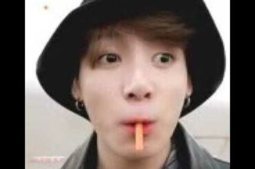 BTS Jungkook as a cute bunny