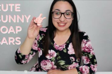 Cute Bunny Soap Bars ( how to make soap at home)