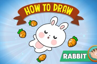 How to drfaw a cute Rabbit