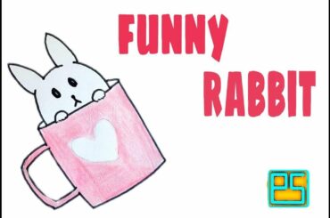 ?how to draw a cute rabbit so funy