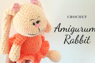 Crochet BUNNY tutorial / Part 3 - BODY and SKIRT